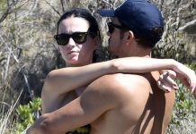 Publican fotos de Orlando Bloom desnudo junto a Katy Perry