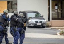 Hombre vestido de oso amenaza con bomba estación de TV de EE.UU.