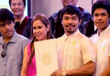 Nombran a Pacquiao senador y habla de los JJ.OO