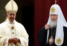 Anuncian histórica reunión del Papa Francisco y líder religioso ruso
