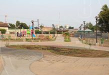 Chinandega: Avanza ampliación del parque Rubén Darío