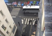 París: Campamento de refugiados es evacuado