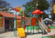 Remozan parque de San Sebastián en Managua