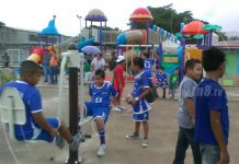 Entregan obra deportiva a la comunidad