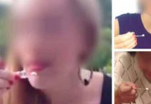 Insólito: «reto del pasesito de cocaína» entre las niñas de bien