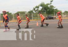 Organizan Primer Campeonato de patinaje infantil en el Puerto Salvador Allende nicaragua, Managua, patinaje, concurso,