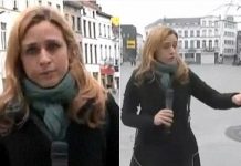 Periodista italiana es golpeada en vivo