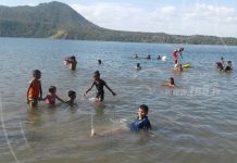 Familias visitan la Laguna de Xiloá este 20 de julio
