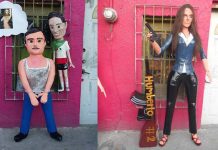 México: crean piñatas de Kate del Castillo y «El Chapo»