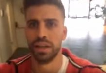 Gerard Piqué es agredido por una fanática