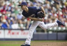Cerveceros evitan barrida ante San Luis con joya de Zach Davies