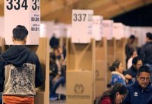 Brindan resultados del plebiscito en Colombia