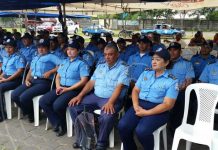 Policía celebra en Estelí aniversario de la Revolución