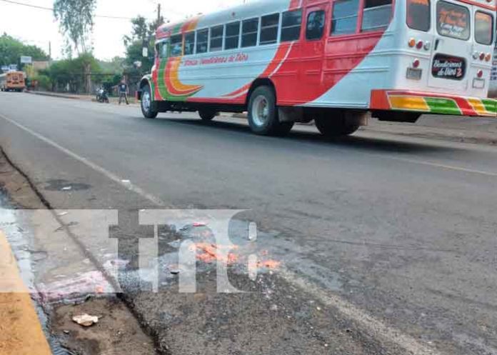 tipitapa, accidente, mujer discapacitada, perdida, pierna, policia,