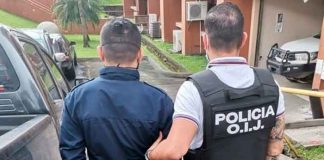 costa rica, pococi, policia, detencion, robo, celular, ganadero asesinado,