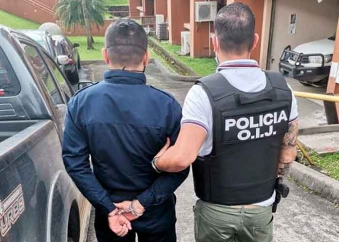 costa rica, pococi, policia, detencion, robo, celular, ganadero asesinado,