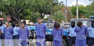 nicaragua, policia, detencion, captura, delincuentes,