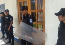 Fuerte resguardo policial en audiencia de «El Popo»