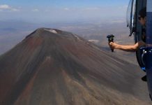 Exploradores de National Geographic admirados de maravillas volcánicas de Nicaragua