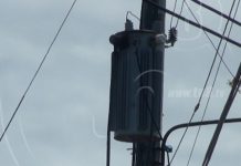 Transformador se incendia y pone nervioso a pobladores
