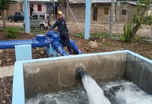 Inauguran millonario proyecto de agua potable