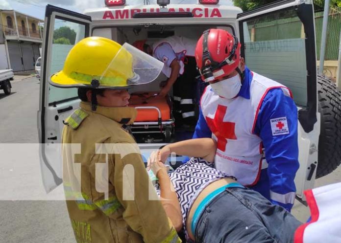 nicaragua, accidente, managua, prensada, pista el dorado,