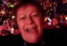 Abuelita perdió la razón cuando Mick Jagger salió a cantar junto a Taylor Swift