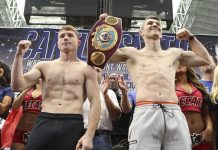 Revíve en imágenes el pesaje de Canelo-Smith