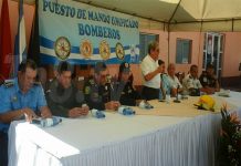 Inauguran puesto unificado de bomberos