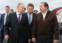 Mensaje de Vladimir Putin al presidente Daniel Ortega
