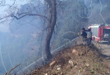 Quema de monte afecta a pobladores de El Crucero