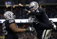 Raiders superaron a San Diego en posible adiós a Oakland