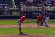 JC tuvo acción en el Spring Training