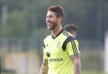 Ramos sale de la convocatoria de España por lesión