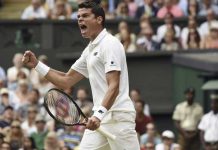 Raonic vence a Federer y avanza a la final de Wimbledon