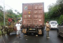 Rastra choca a motorizado en pista a Sabana Grande