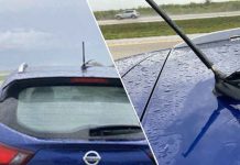 Un rayo impacta un auto y provoca una fisura en una carretera en Florida estados unidos, rayo, auto, florida,