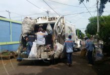 Recolección de basura en Managua es trabajo constante