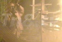 Nandaime: Cañal incendiado