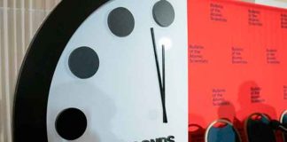 tendencia, fin del mundo, reloj del apocalipsis, foto, viral,