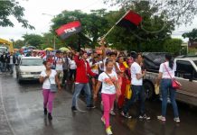 Estelianos salen a conmemorar el Repliegue