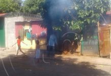 Fumigan exitosamente barrio Santa Rosa de Managua