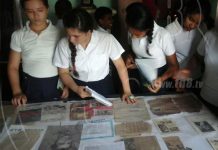 Visitan casa natal del héroe Rigoberto López Pérez