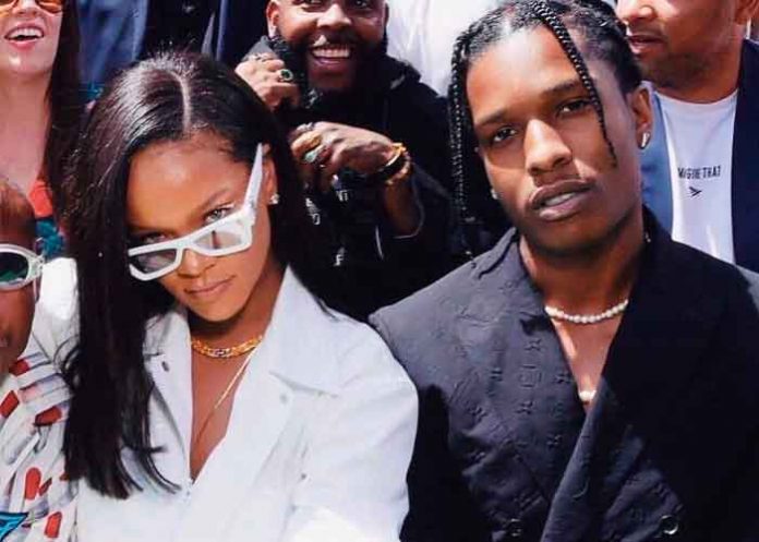 cantantes, relacion amorosa, rihanna, rapero asap rocky,