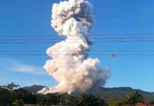 costa rica, volcan rincon de la vieja, erupcion, cenizas,
