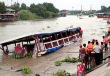 Tailandia: Naufragio deja al menos 13 muertos