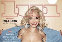 Rita Ora aparece topless para revista Lui Magazine