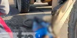 Nicaragua, Rivas, accidente de tránsito, anciano,