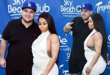 Rob Kardashian amenaza a su familia para proteger a Blac Chyna
