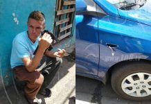 Acusan a limpia vidrios de robo en La Ceibita